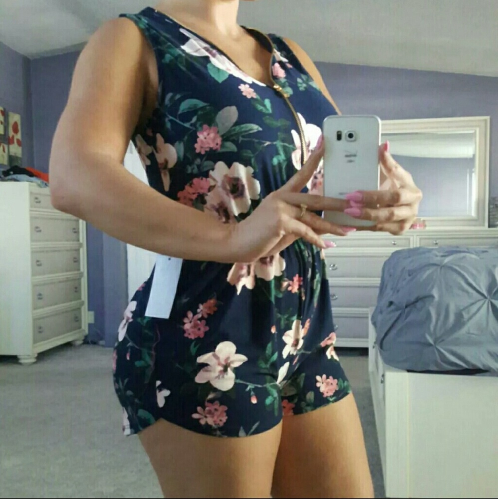 Floral romper